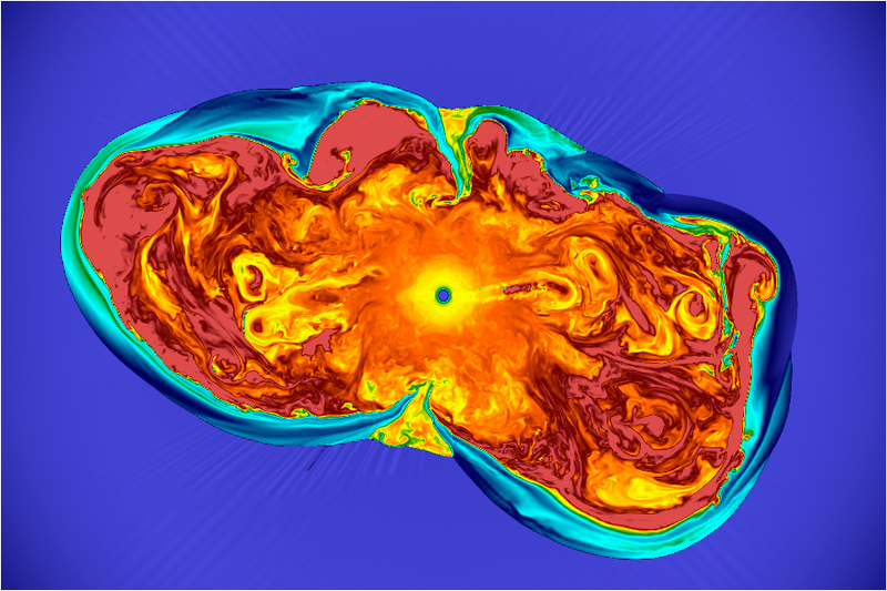 Illustration for article titled Stellar Collapse Models: 500TB of Data, 200 Milliseconds of Insight